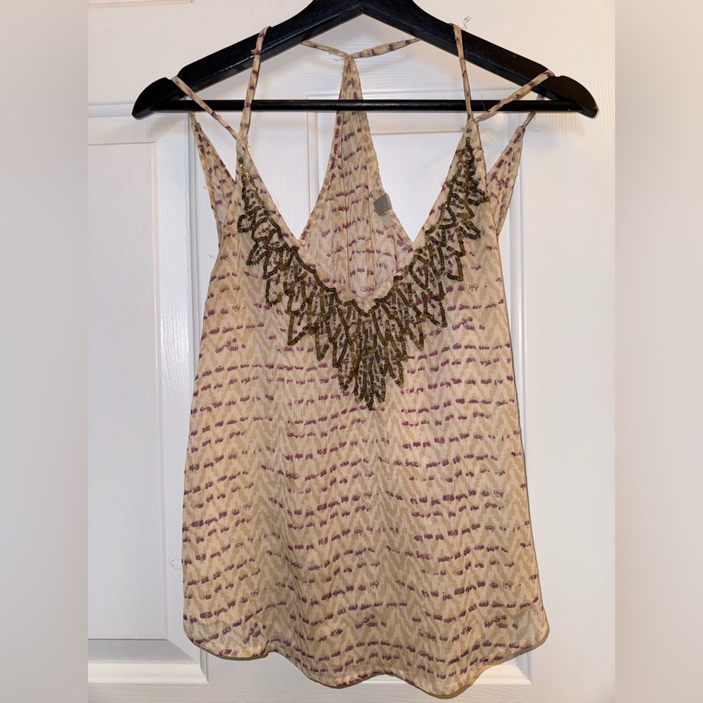 Ecote Embellished Top from Urban Outfitters, Size XS